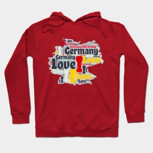 I love Germany, patriotism Hoodie